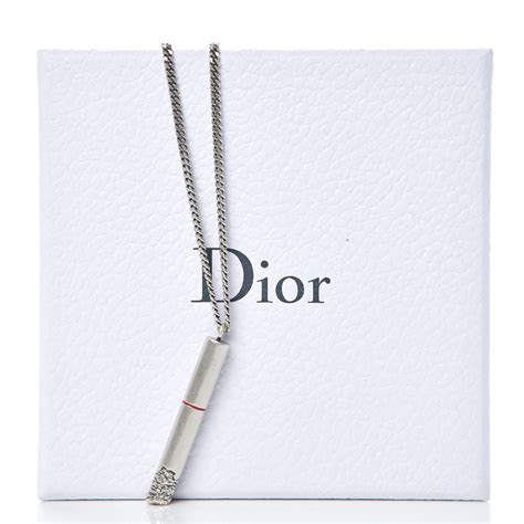 dior cigarette necklace free shipping|Dior necklace fake.